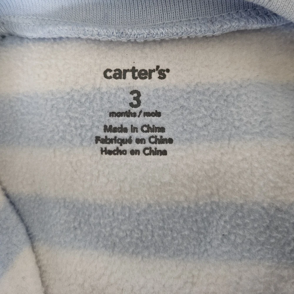 Carter's Footed Sleeper Pajamas, Bundle of 2, Size 3 Mos.